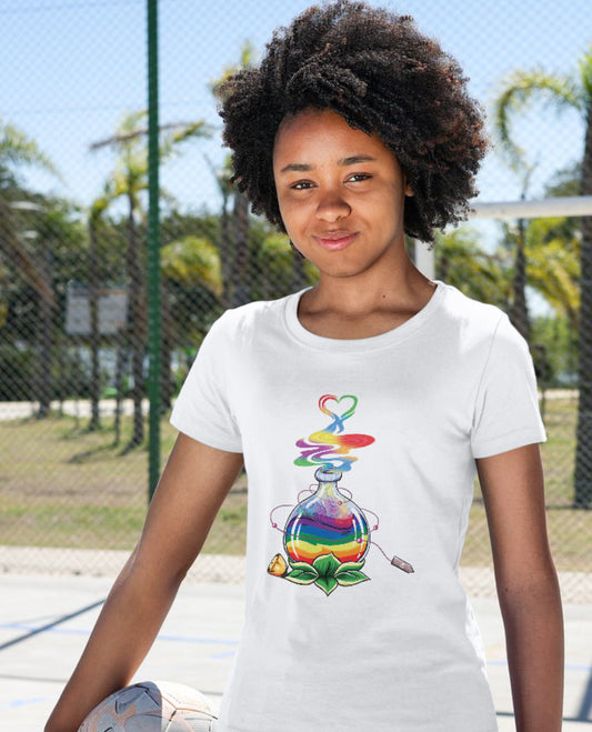 Round Neck T Shirt-Potion Bottle